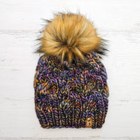 Luxe Line Braided Cable Beanie (Piedras) | Adult
