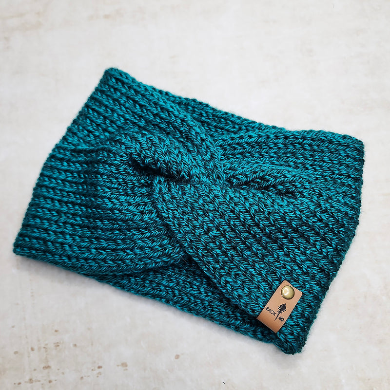 Twist Headband (Peacock) | RTS