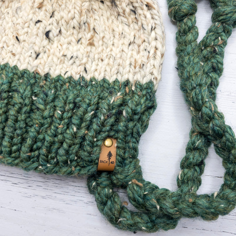 Classic Bonnet (Fir/Oatmeal) | 3-9 Years
