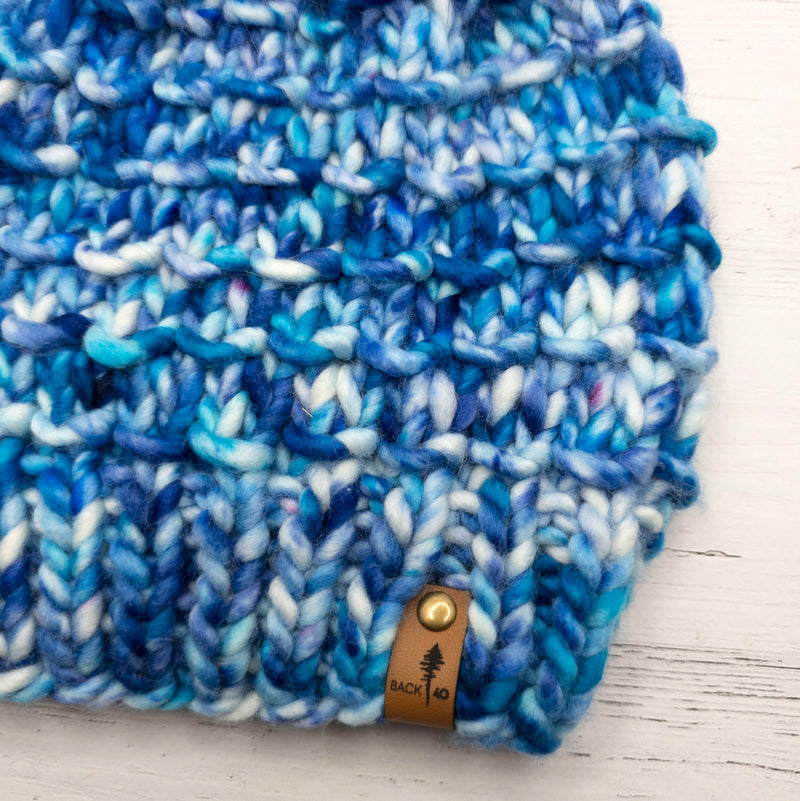Luxe Line Mesa Beanie (We Will Rock Blue) | Adult