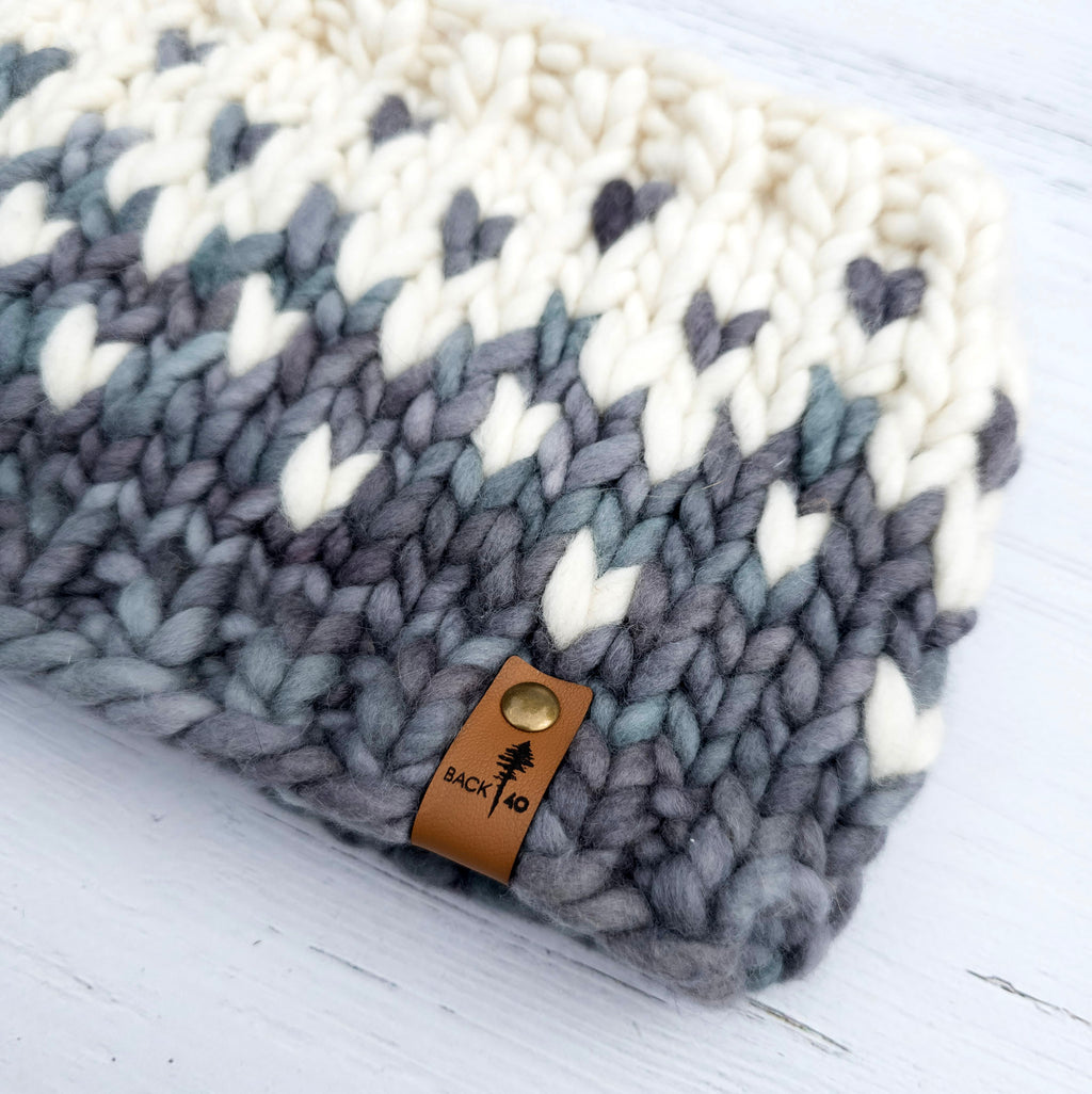 Luxe Line Primaveral Headband | Pastel Grey/Ivory