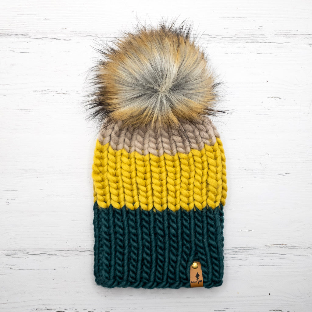 Luxe Line Nokhu Beanie (Forest) | Adult