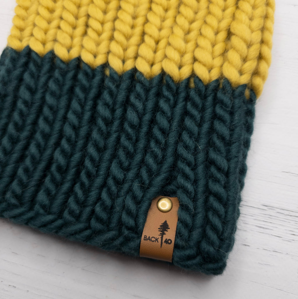 Luxe Line Nokhu Beanie (Forest) | Adult