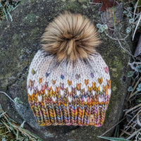 Luxe Line Primaveral Beanie (Piedras/Fog) | Adult