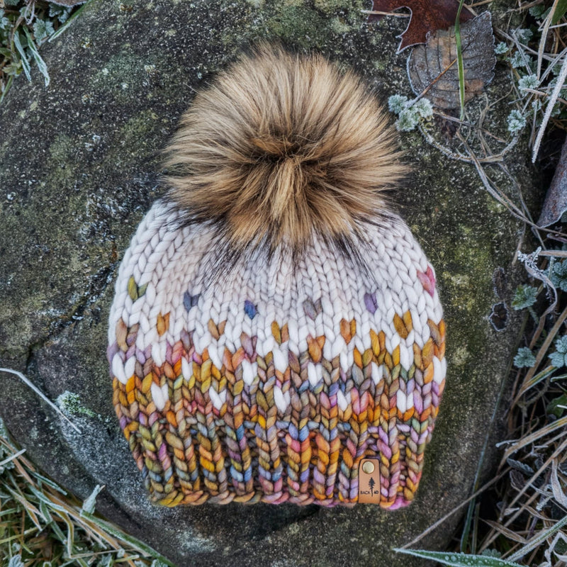 Luxe Line Primaveral Beanie (Piedras/Fog) | Adult