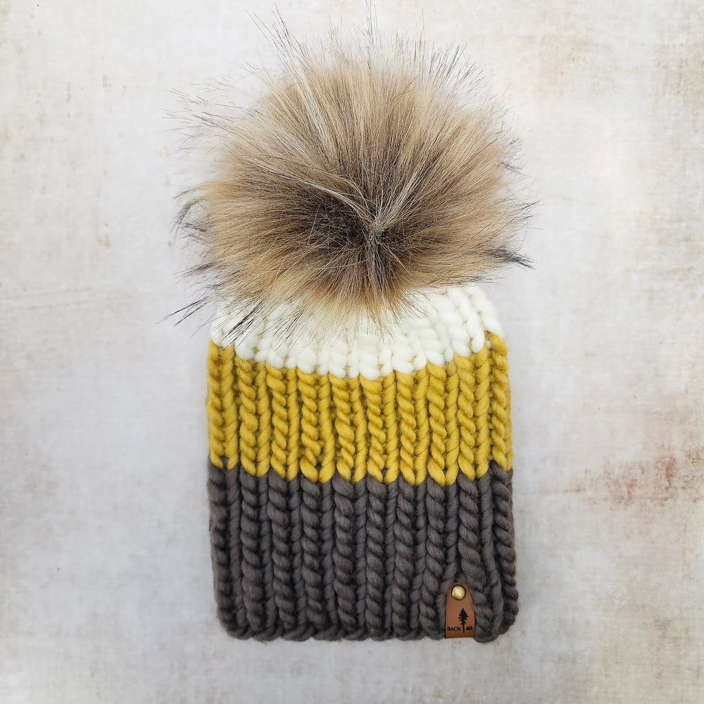 Luxe Line Nokhu Beanie (Bison) | Adult RTS