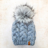 Luxe Line Braided Cable Beanie (Cape Cod) | Adult RTS