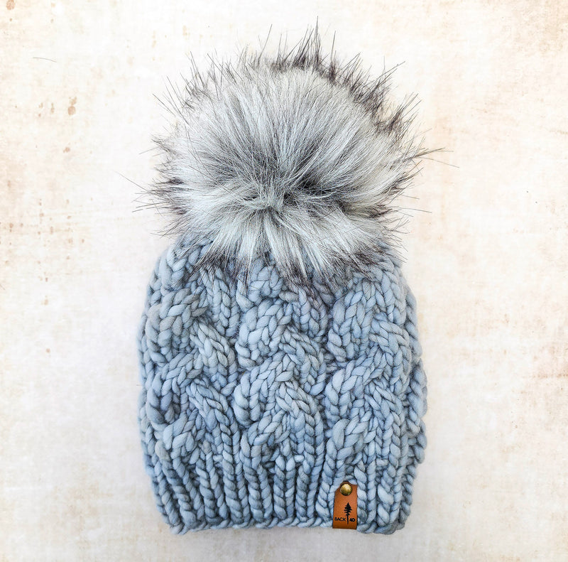 Luxe Line Braided Cable Beanie (Cape Cod) | Adult RTS