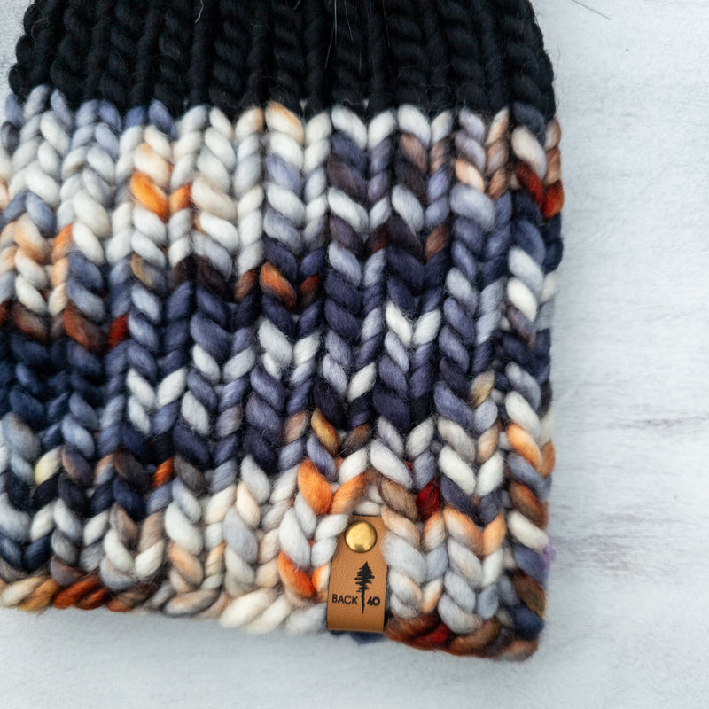 Luxe Line Nokhu Beanie (Leather Wave) | Adult