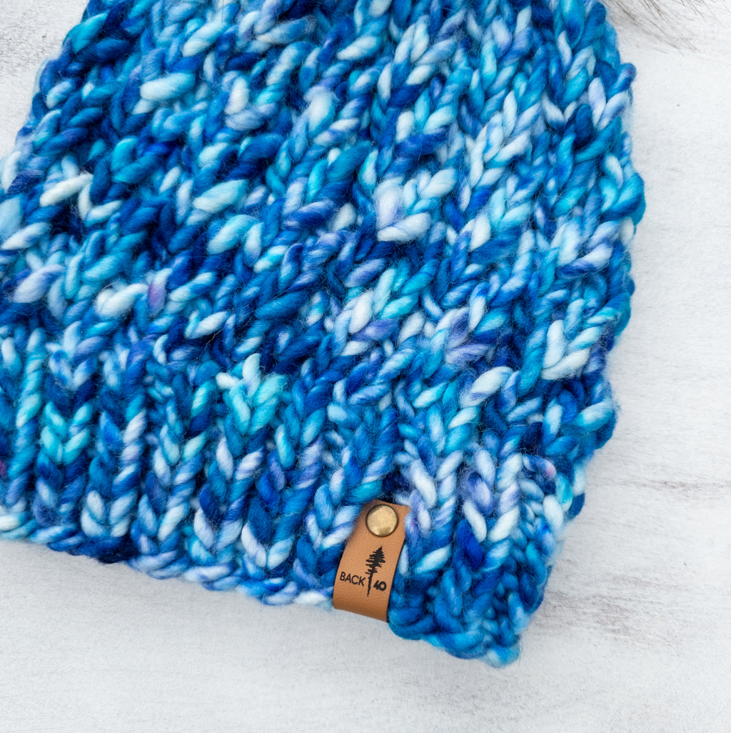 Luxe Line Emilia Beanie (We Will Rock Blue) | Adult