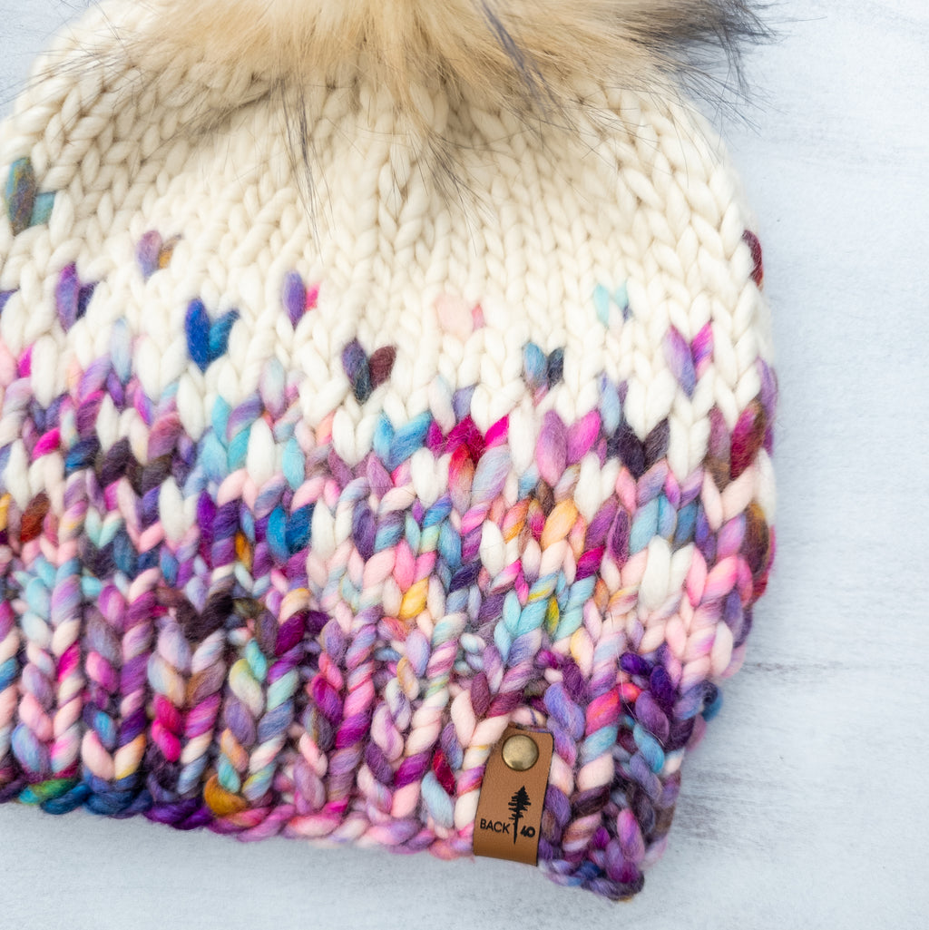 Luxe Line Primaveral Beanie (Unique Color/Ivory) | Adult