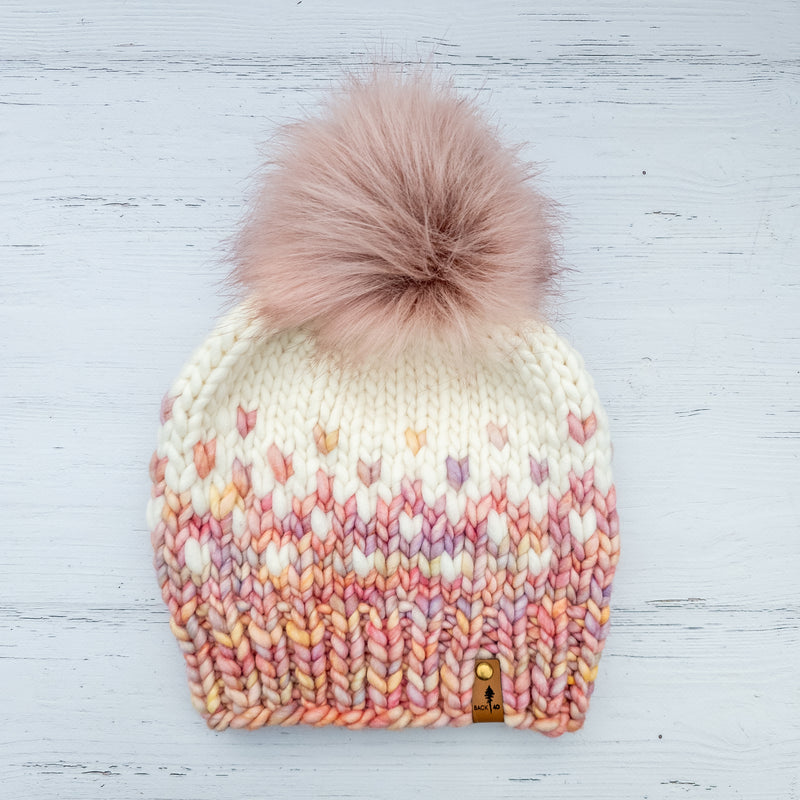 Luxe Line Primaveral Beanie (Rosalinda/Ivory) | Adult