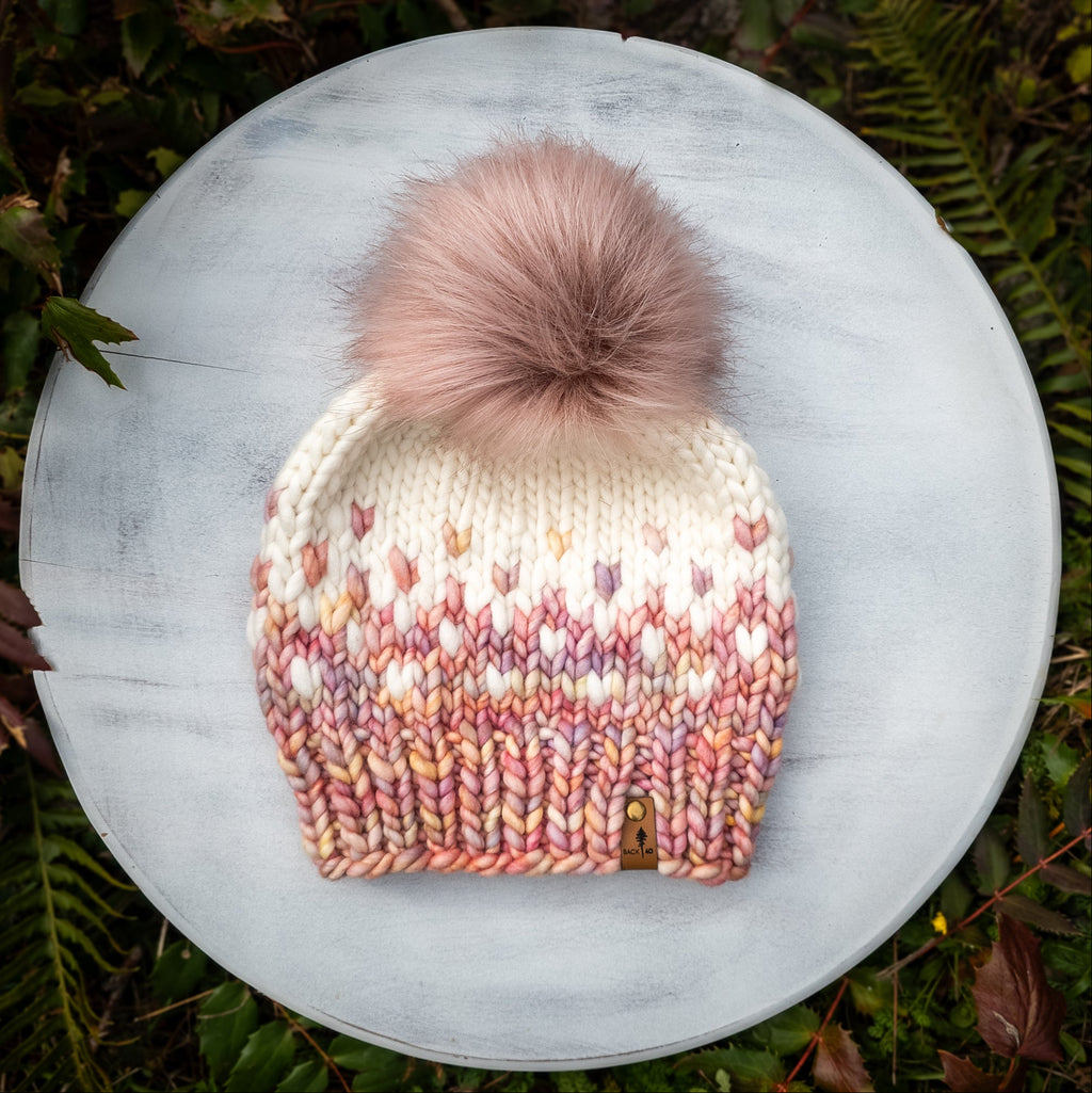 Luxe Line Primaveral Beanie (Rosalinda/Ivory) | Adult