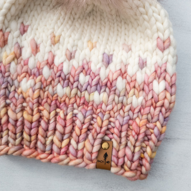 Luxe Line Primaveral Beanie (Rosalinda/Ivory) | Adult