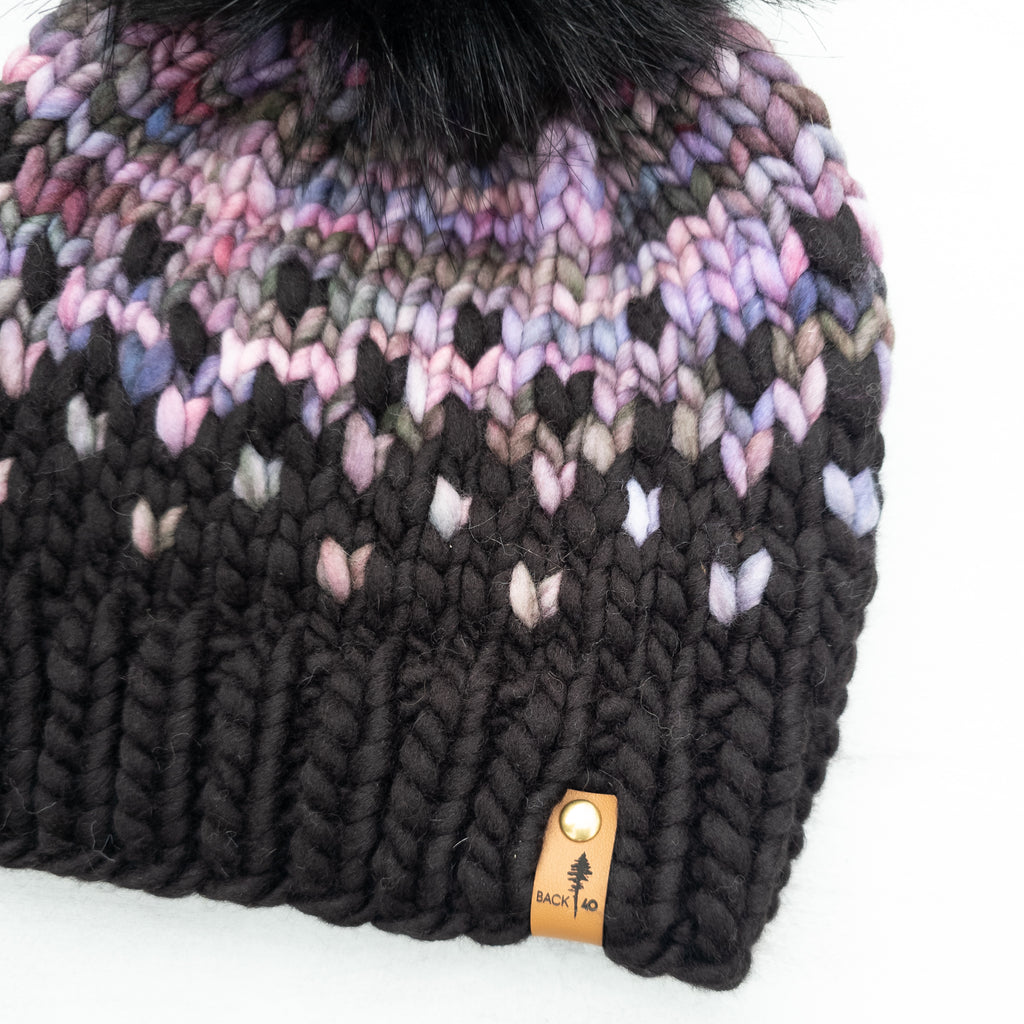 Luxe Line Primaveral Beanie (Black/Dreamscape) | Adult