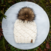 Luxe Line Halau Beanie (Ivory) | Adult