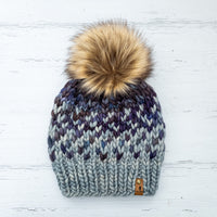 Luxe Line Sunrise Beanie (Grey/Soriano) | Adult