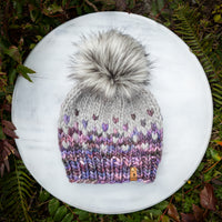 Luxe Line Primaveral Beanie (Dreamscape/Silver) | Adult