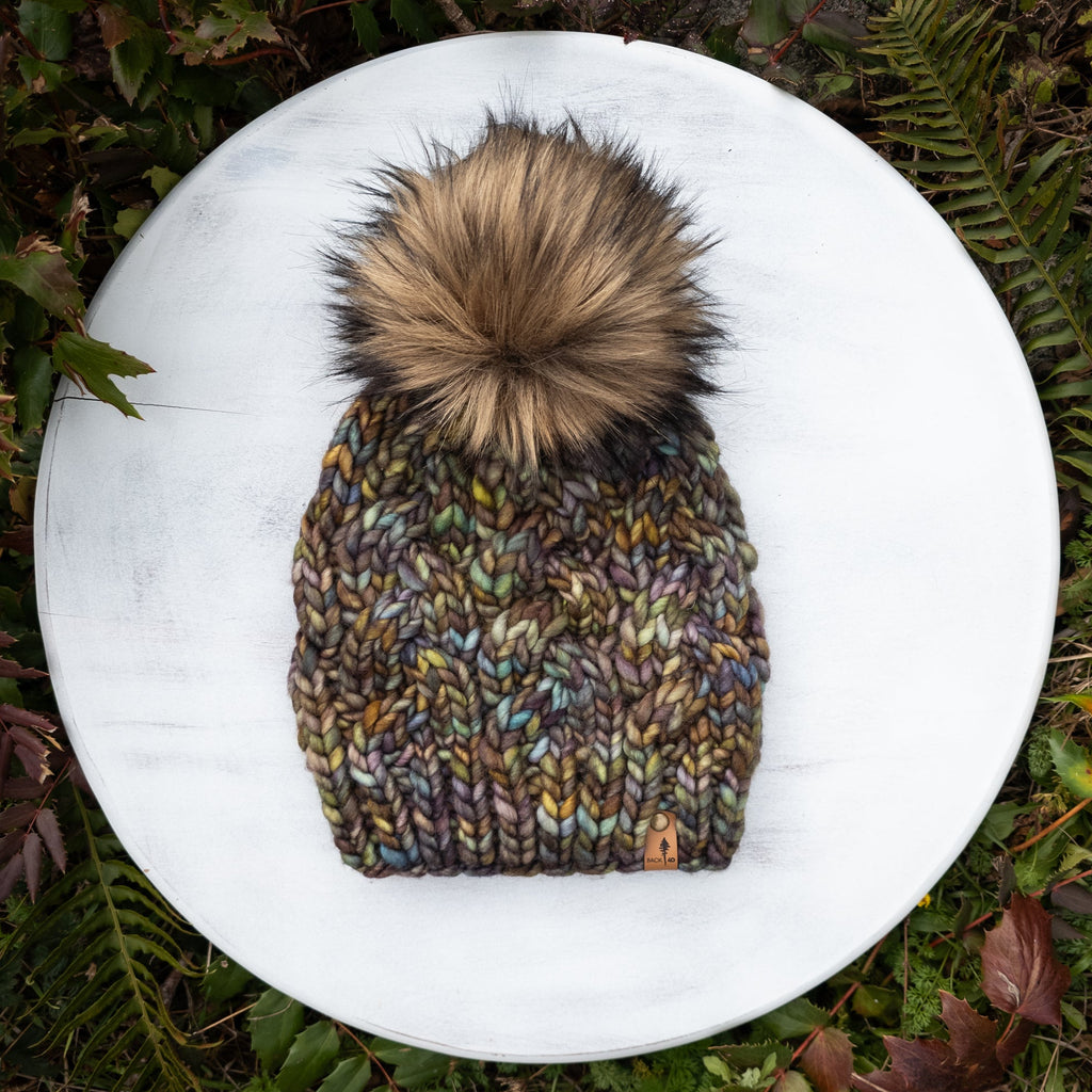 Luxe Line Braided Cable Beanie (Arequita) | Adult