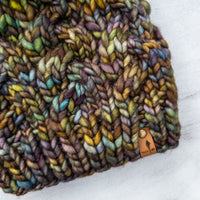 Luxe Line Braided Cable Beanie (Arequita) | Adult