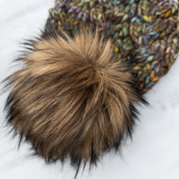 Luxe Line Braided Cable Beanie (Arequita) | Adult