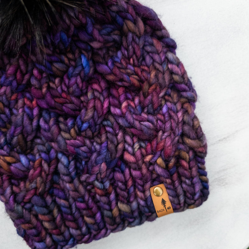 Luxe Line Braided Cable Beanie (Talisman) | Adult