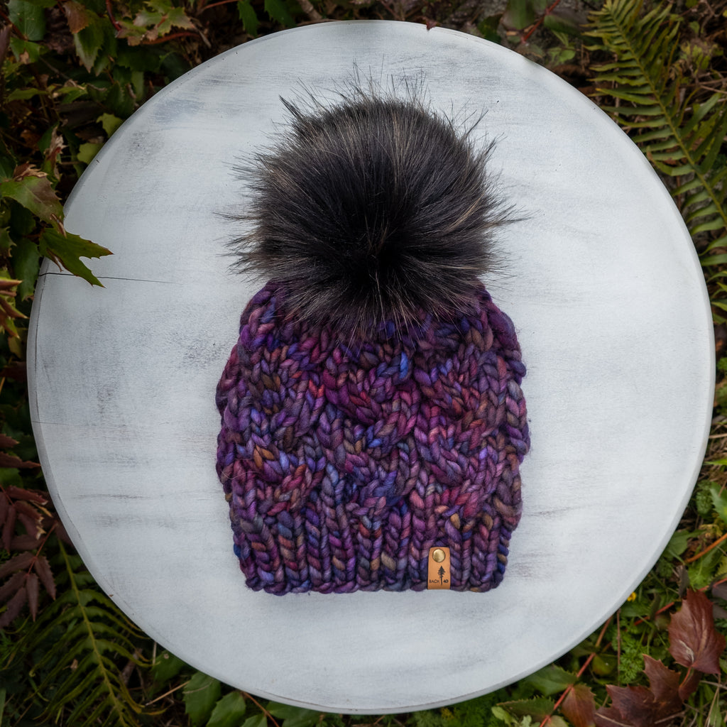 Luxe Line Braided Cable Beanie (Talisman) | Adult