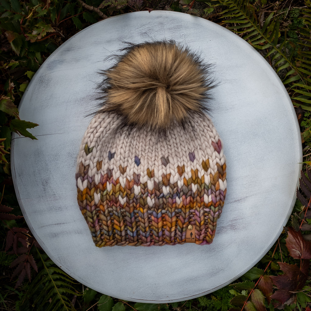 Luxe Line Primaveral Beanie (Piedras/Fog) | Adult