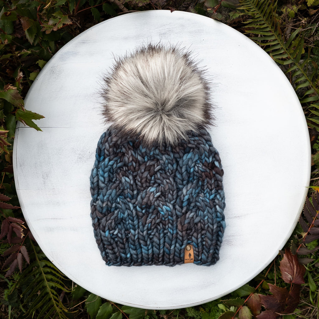 Luxe Line Braided Cable Beanie (Persia) | Adult