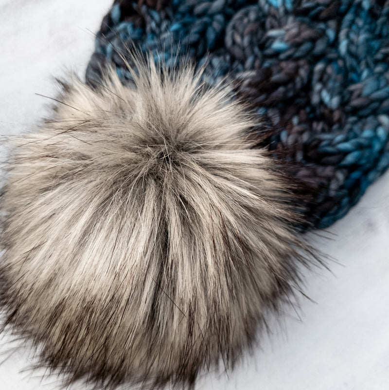 Luxe Line Braided Cable Beanie (Persia) | Adult