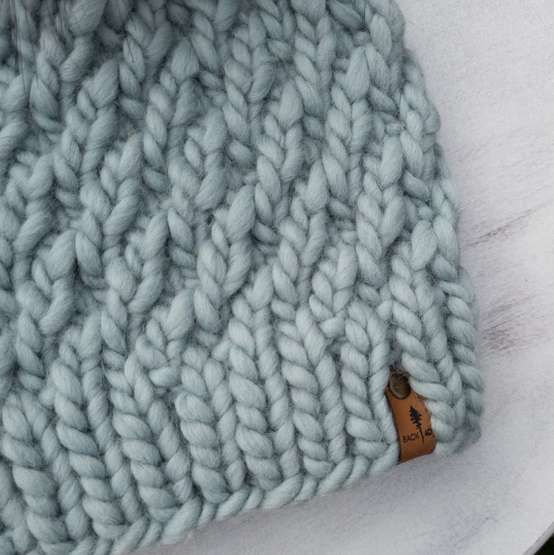 Luxe Line Emilia Beanie (Duck Egg Blue) | Adult