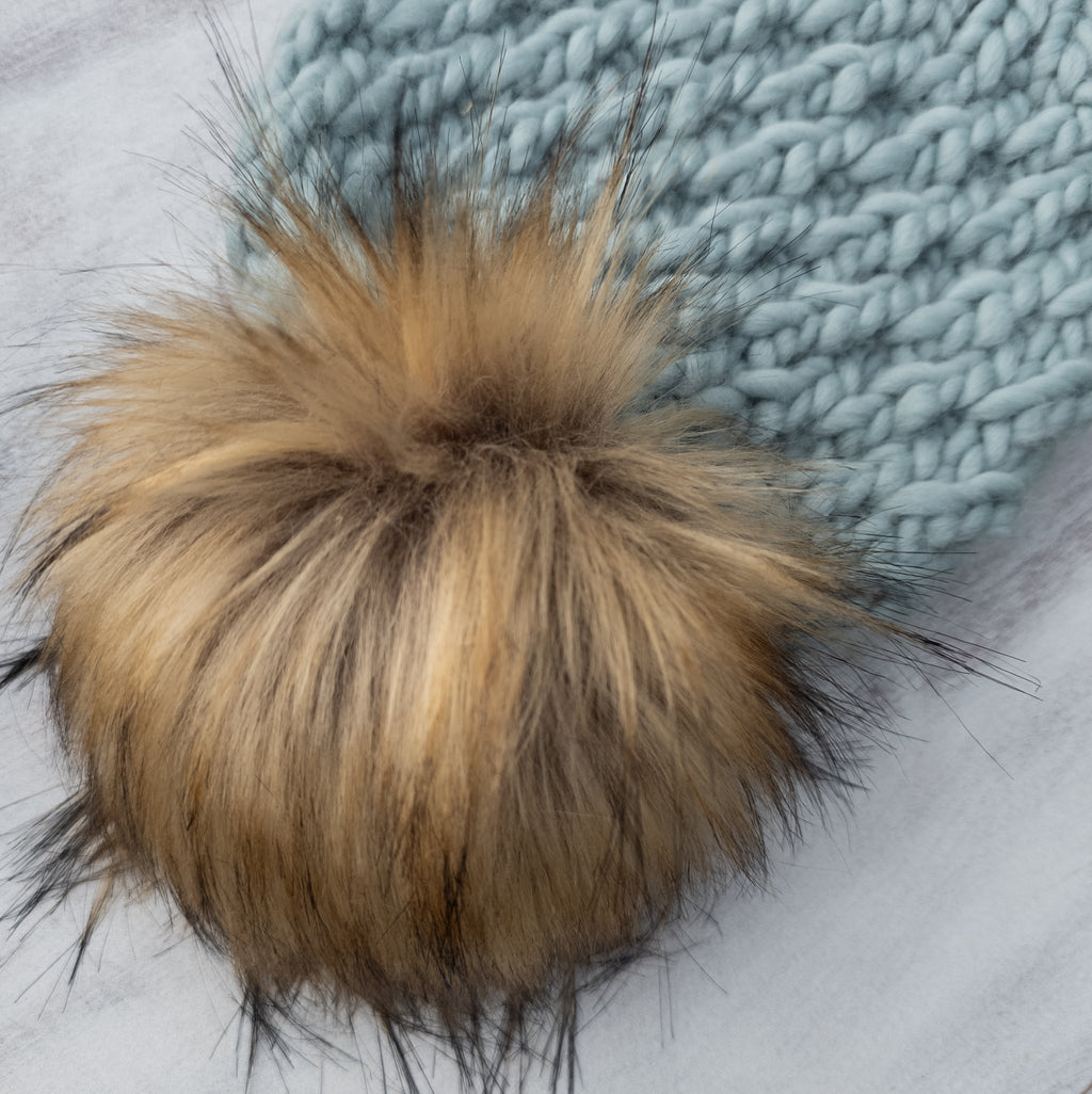 Luxe Line Emilia Beanie (Duck Egg Blue) | Adult