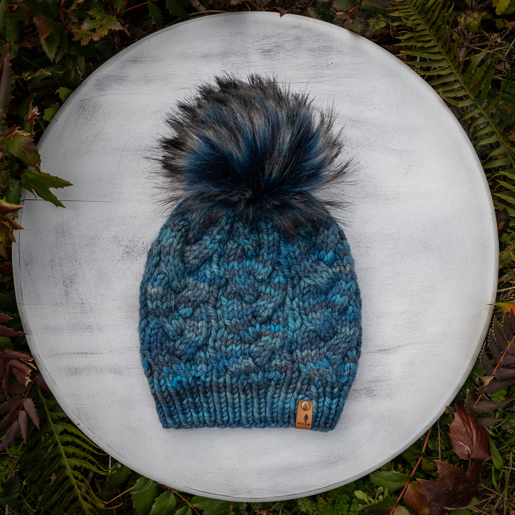 Luxe Line Delta Cable Beanie (Under the Sea) | Adult