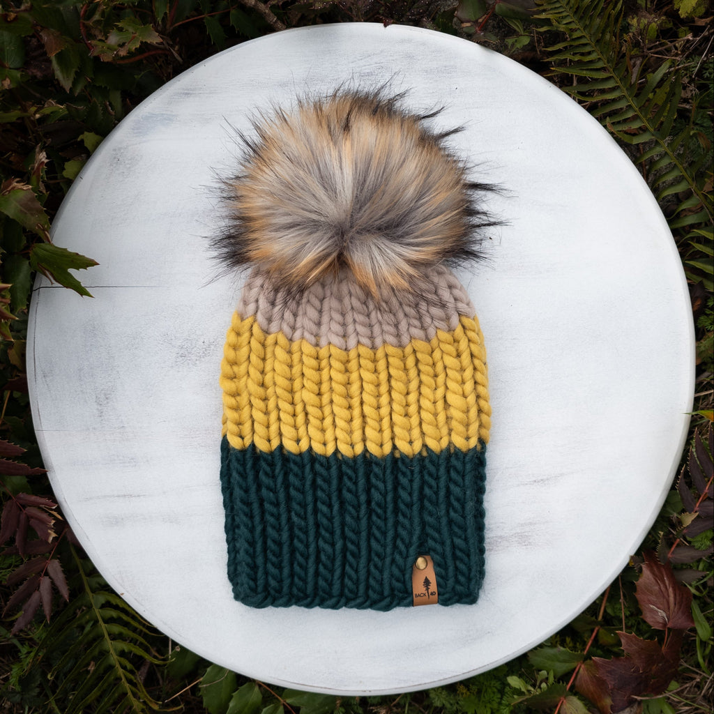 Luxe Line Nokhu Beanie (Forest) | Adult