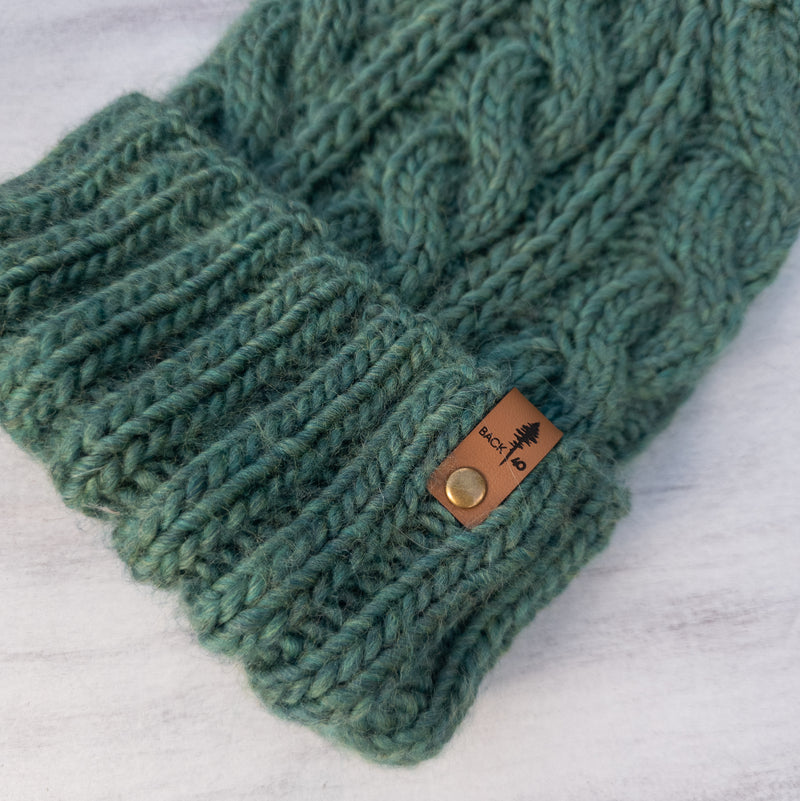 Luxe Line Eternity Beanie (Spotted Green) | Adult