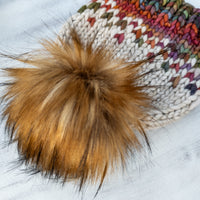 Luxe Line Mountain Beanie (Diana/Fog) | 3-9 Years