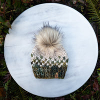 Luxe Line Mountain Beanie (Draco/Fog) | 3-6 Months