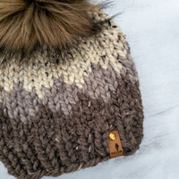 Ombre Beanie (Barley) | 1-3 Years
