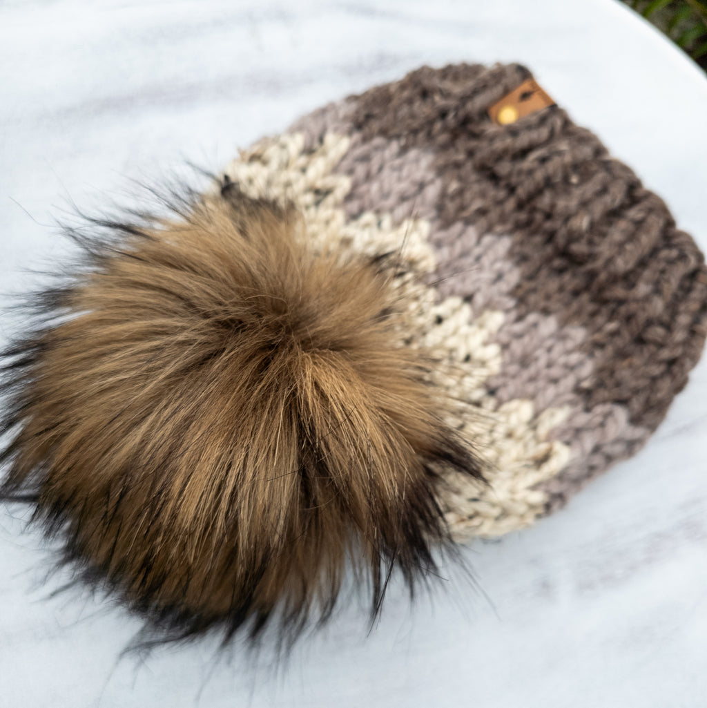 Ombre Beanie (Barley) | 1-3 Years