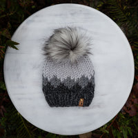 Ombre Beanie (Greys) | 1-3 Years