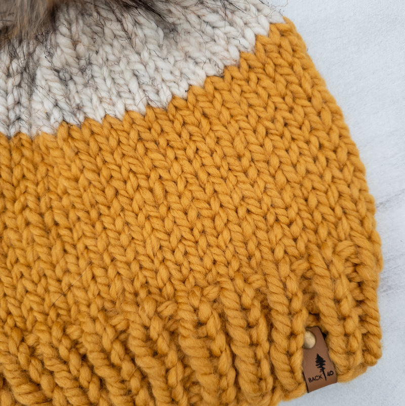 Classic Line Classic Beanie (Mustard) | Adult LG
