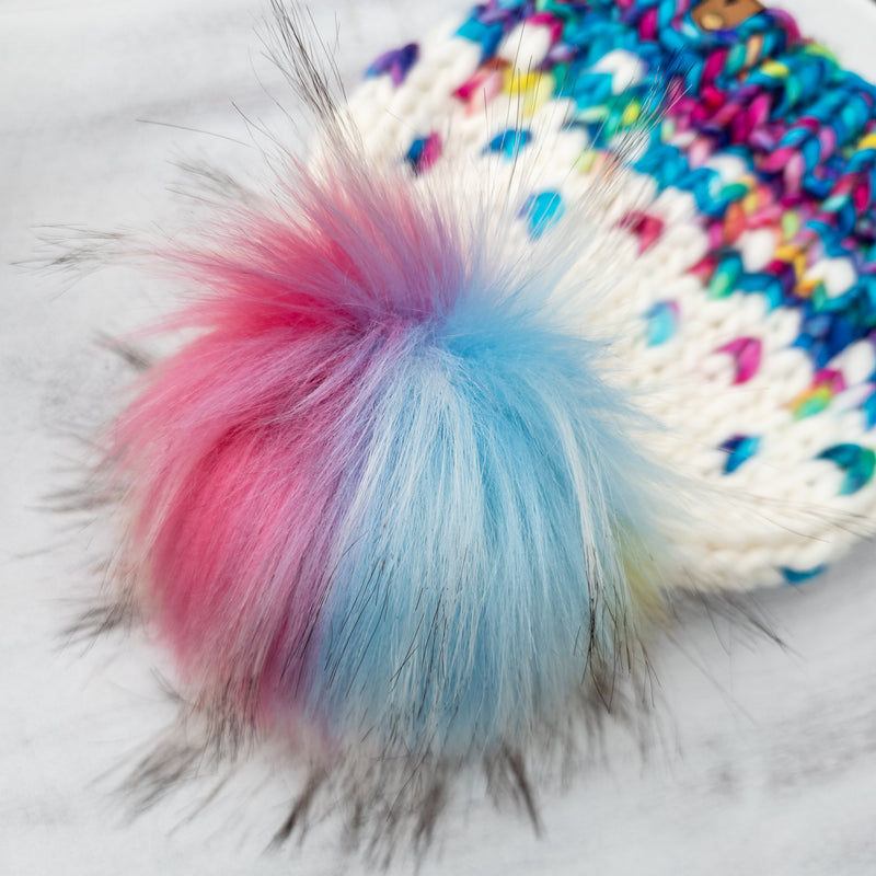 Luxe Line Primaveral Beanie (Sweet Emotion/Ivory) | 3-9 Years