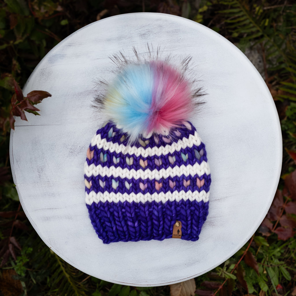 Luxe Line Loveline Beanie (Jacinto) | 3-9 Years