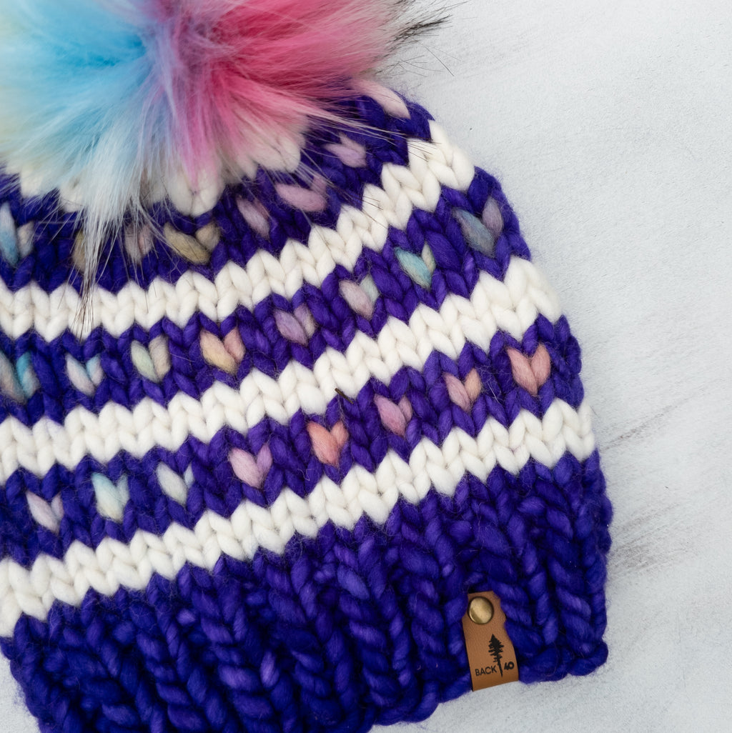 Luxe Line Loveline Beanie (Jacinto) | 3-9 Years