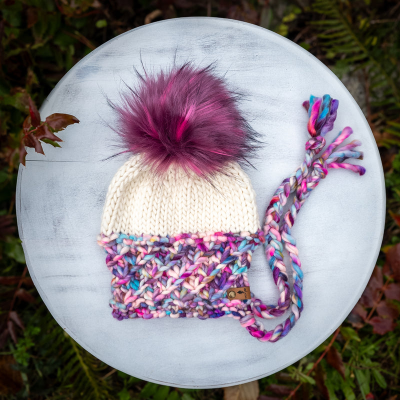 Luxe Line Crush Chapeau (Unique Color/Ivory) | 3-9 Years