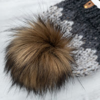 Ombre Beanie (Charcoal) | 3-9 Years