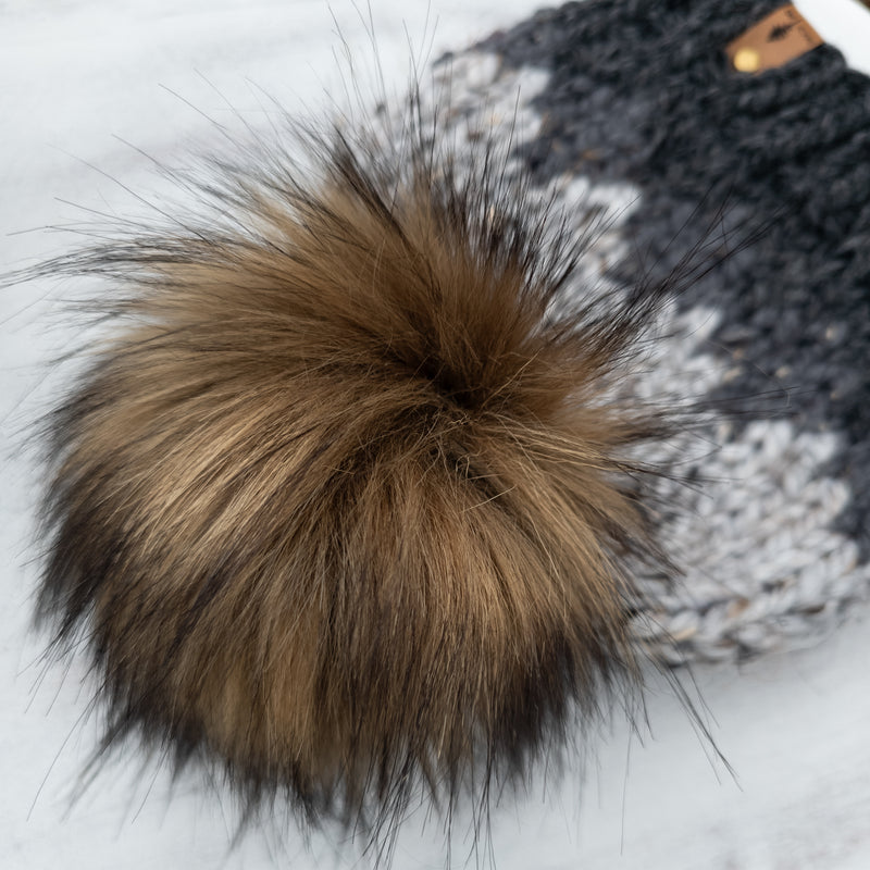 Ombre Beanie (Charcoal) | 3-9 Years