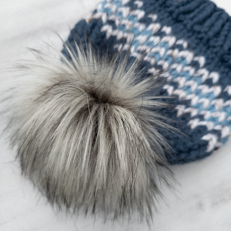 Cascadia Beanie (Denim) | 3-9 Years