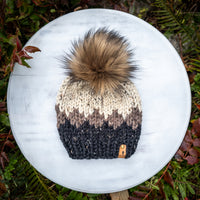 Ombre Beanie (Obsidian) | 3-9 Years