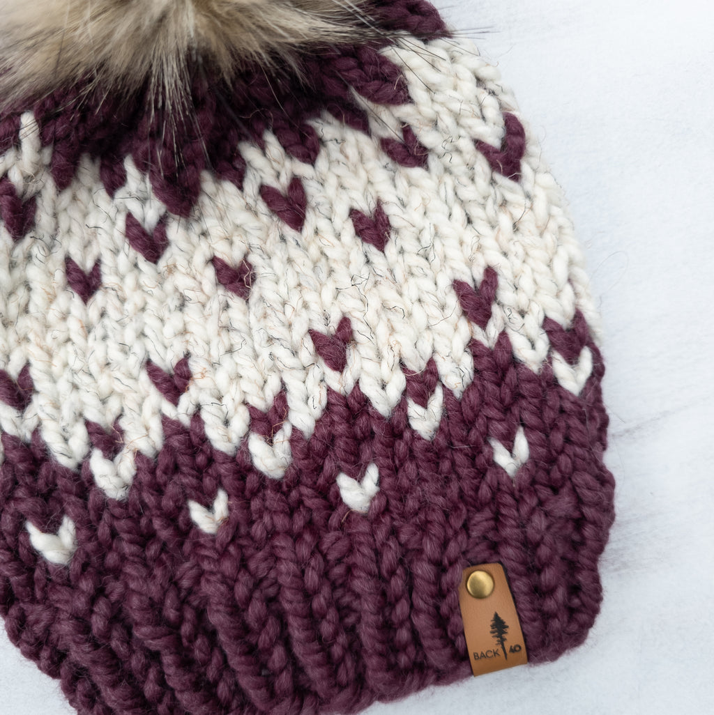 Winterfell Beanie (Fig/Wheat) | 3-9 Years